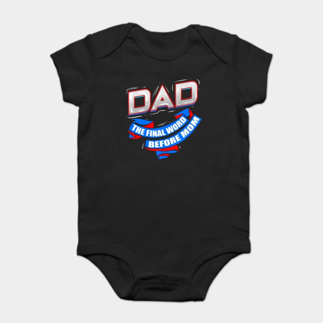 Final Word Baby Bodysuit by creative